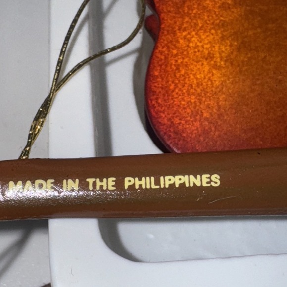 Christmas Ornament String Instruments, ~ VINTAGE Lot Of 3 - Picture 4 of 5